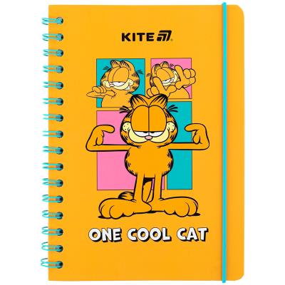 Блокнот на спіралі А5, 80 арк., кл., GF