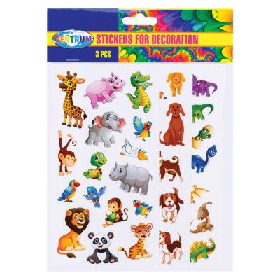 Наклейки Centrum 80731 (3шт.) 19х10см папір., асорті