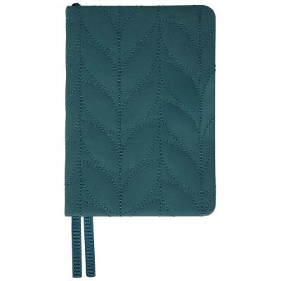 Щоденник А6 Leo Planner недатований "Vibe", твердий, темно-бірюзовий, 320 сторінок