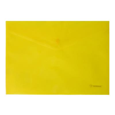 Папка с кнопкой, А4, РР 160мкн "Neon", желтая, 5106-03, NORMA