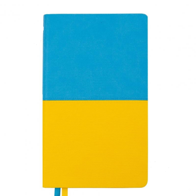 Щоденник 12х20cм дата Leo Planner "Tiffany", інтегральний, 352 стор.,жовто-блакитний Щоденник 12х20cм дата Leo Planner "Tiffany", інтегральний, 352 стор.,жовто-блакитний