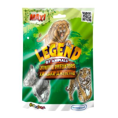 Стретч-іграшка у вигляді тварини серії "LEGEND OF ANIMALS МАКСІ" – ХИЖАКИ ДЖУНГЛІВ (у диспл.) Стретч-іграшка у вигляді тварини серії "LEGEND OF ANIMALS МАКСІ" – ХИЖАКИ ДЖУНГЛІВ (у диспл.)