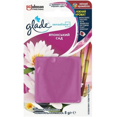 Glade/Глейд Sensations Японський сад змінний універсальний аромаблок 1шт