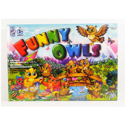 Настольная развлекательная игра "Funny Owls"