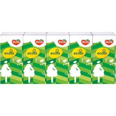 Хустинки носові ECOLO без аромату 1шт