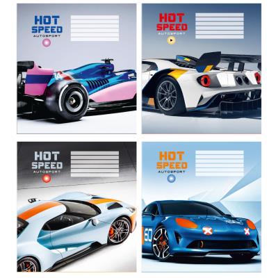 Зошит учнівський повноколірний 12 арк., лінія. "Швидкість"