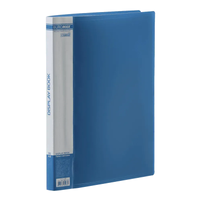 /Папка з 30 файлами А4 JOBMAX, синій