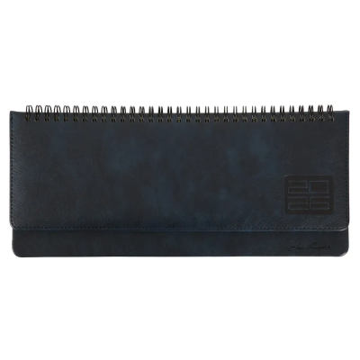 Планінг настільний 30х14 см Leo Planner датований 2026 "Persona", синій, 128 сторінок Планінг настільний 30х14 см Leo Planner датований 2026 "Persona", синій, 128 сторінок