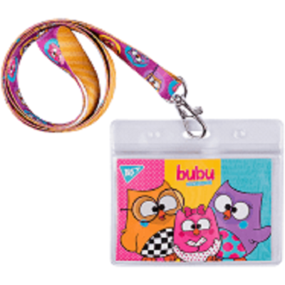 Бейдж YES на стрічці "Bubu", принт. 940231 (1/20/260) Бейдж YES на стрічці "Bubu", принт. 940231 (1/20/260)