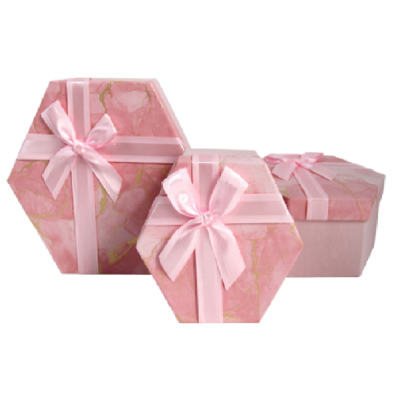 Подарункові коробки UFO 40321-132 PINK шест.№1 16x14x7 см Подарункові коробки UFO 40321-132 PINK шест.№1 16x14x7 см