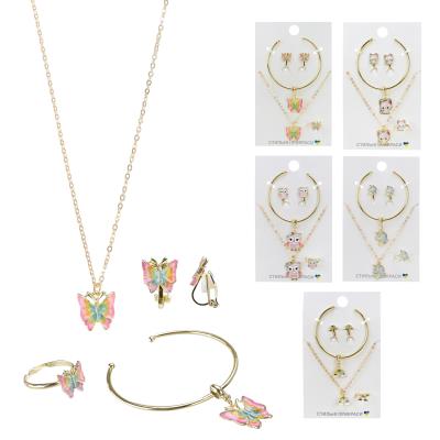 Набір прикрас арт. CN-118 (100шт) мікс 5 видів, 10 упак*10 шт,браслет, кліпси, кільце, підвіс планш Набір прикрас арт. CN-118 (100шт) мікс 5 видів, 10 упак*10 шт,браслет, кліпси, кільце, підвіс планш