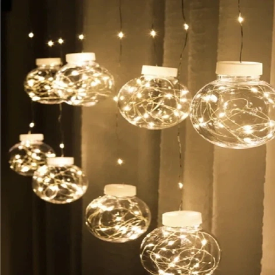 Підвіска на батарейках, кулька з дощиком Підвіска на батарейках, кулька з дощиком