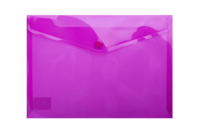 Папка-конверт А5 на кнопці, фіолетовий