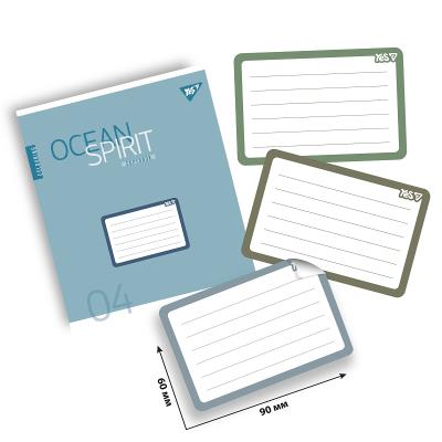 Наліпки на зошити Yes "Мінімалізм", 8 шт/уп