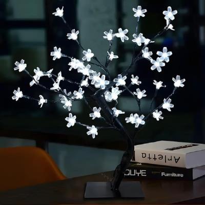 Дерево КВІТКИ 30cm 24л, білий