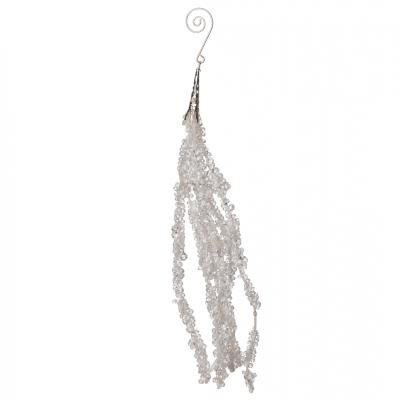 Гілка декоративна Yes! Fun Морозні бурульки, 30 см