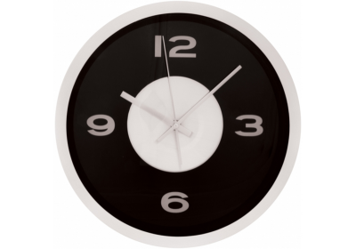 Годинник настінний металевий ART Economix PROMO, чорний Годинник настінний металевий ART Economix PROMO, чорний