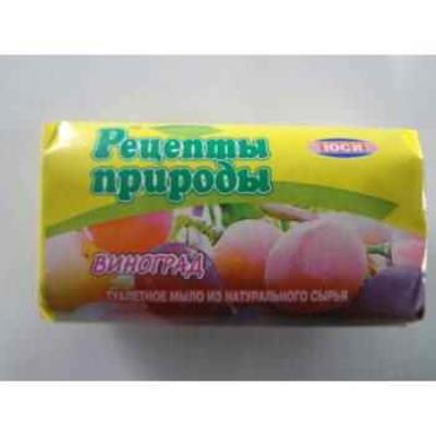 Мило туалетне ЮСІ, Рецепти Природи, Виноград, 70 г (1/20) Мило туалетне ЮСІ, Рецепти Природи, Виноград, 70 г (1/20)