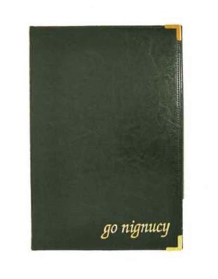 Папка вітальна ф.А-4, "SARIF" зелена, "До підпису" ,"Brisk Office" ППВ-5 (1/10)