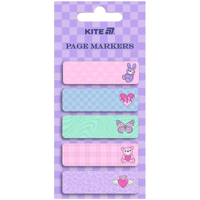 Закладка паперова з малюнком, 5х15х50мм,100 шт, прям.