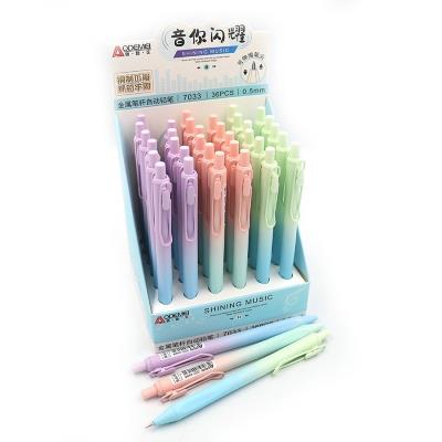 7033 Олівець мех. Aodemei "Shining music", 0,5мм 36шт/єтік