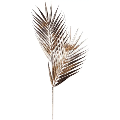 Гілка декоративна Yes! Fun "Пальма" 85см, золото, гліттер Гілка декоративна Yes! Fun "Пальма" 85см, золото, гліттер