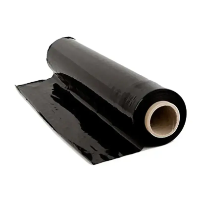 Стретч плівка 20 мкм, 0,5 м, 1,62 кг нетто. чорний