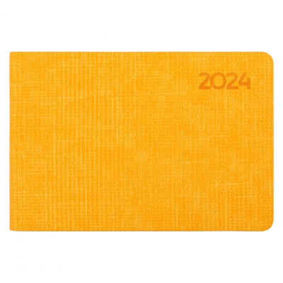 Щотижневик 10х15см дата Leo Planner "Ambassador" м'який, 128 стор., жовтий Щотижневик 10х15см дата Leo Planner "Ambassador" м'який, 128 стор., жовтий