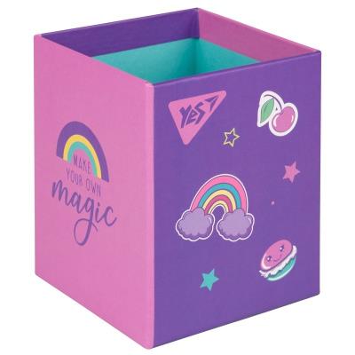 Стакан для письмового приладдя Yes "Glamour", картон