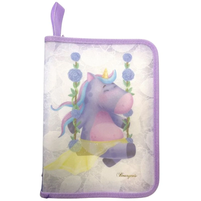 Папка на блискавці, В5+, 20x27,5x2см, 400мкм диз. P0095