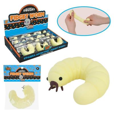 Антистрес YabbaDabba арт. YD2515 (96шт) хробаки 12шт дисплей бокс