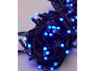 1420-02 Гірлянда вулична 100 LED 10м,чорний каучук 1420-02 Гірлянда вулична 100 LED 10м,чорний каучук
