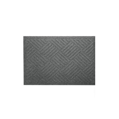 Коврик бытовой текстильный К-501-3, серый, 40х60 см