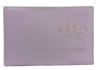 Обкладинка PASSPORT шкіра UA на мапі тиснення (лаванда 1) Обкладинка PASSPORT шкіра UA на мапі тиснення (лаванда 1)