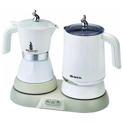 Кавоварка еспрессо ARIETE 1344 гейзерная + капучинатор (00M134400AR0) Кавоварка еспрессо ARIETE 1344 гейзерная + капучинатор (00M134400AR0)