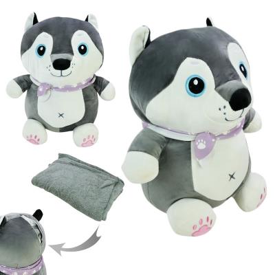 М'яка іграшка арт. L1131 (30шт) іграшка з пледом 50 см