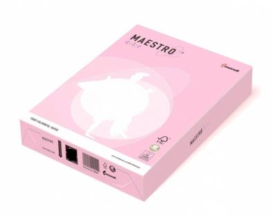 Папір кольоровий Maestro Color Pastell ОРІ74, A4, 160г/м2, 250 аркушів, кольору фламінго (1/5) Папір кольоровий Maestro Color Pastell ОРІ74, A4, 160г/м2, 250 аркушів, кольору фламінго (1/5)
