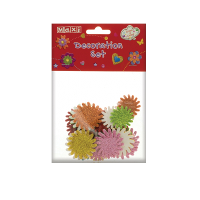 Набір для декорування "Квіти з блискітками" (1/20/160) Набір для декорування "Квіти з блискітками" (1/20/160)