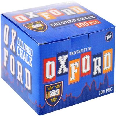 Крейда кольорова квадратна 100 шт. "Oxford"