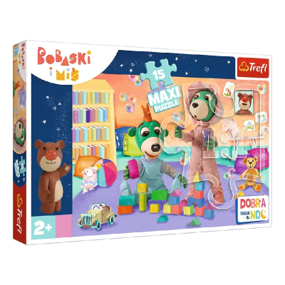 Пазли - (15 елм. MAXI) - "Веселий світ малюків" / Сім'я Трефликів /Trefl Пазли - (15 елм. MAXI) - "Веселий світ малюків" / Сім'я Трефликів /Trefl