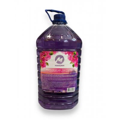 Мило рідке "Чистолайн Софт" (Мальовничий Санторіні) ТМ Манорм, 5 л (ПЕТ пляшка) Мило рідке "Чистолайн Софт" (Мальовничий Санторіні) ТМ Манорм, 5 л (ПЕТ пляшка)