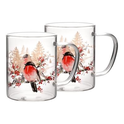 Чашка VIVA NY WINTER BIRD /НАБІР/ 2X400 мл / в уп. (BCR80100H-1)
