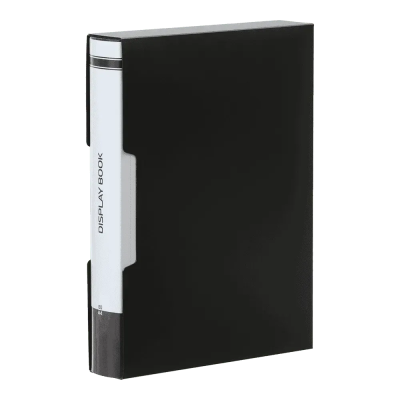 Папка з 80 файлами А4 (у чохлі), чорний