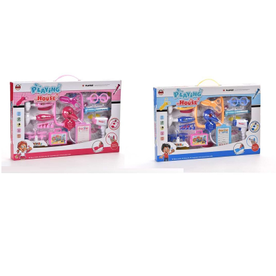 Лікар 969-92A/B (2052410/11) 2 види, світло, стетоскоп, термометр, шприц, молоточок, аксесуари Лікар 969-92A/B (2052410/11) 2 види, світло, стетоскоп, термометр, шприц, молоточок, аксесуари