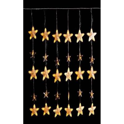Штора-зірочки 40шт. 2,5м*0,8м, білий теплий
