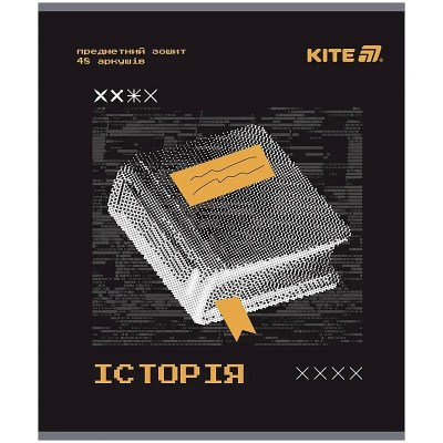 Зошит предметн. 48 арк., кл., гібр лак+УФ, Techno, історія