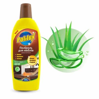 Поліроль для меблів POLILUX Aloe vera 500мл (18 шт/ящ)