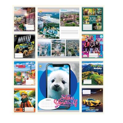 Зошит 24 арк. лінія Люкс 12344 Мікс 1, 20/400 10к.