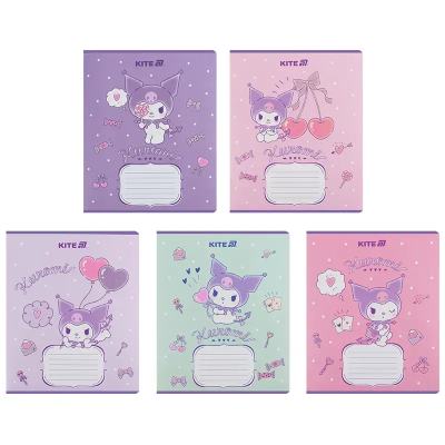 Зошит 12 арк., лін., УФ лак + глітер, HK-2 (1/25/600)