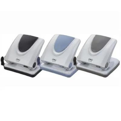 Діркопробивач Deli 0125 сір 20арк. пласт + гум встав 2 отв з лін Діркопробивач Deli 0125 сір 20арк. пласт + гум встав 2 отв з лін